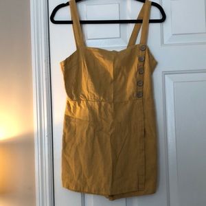 YELLOW ROMPER